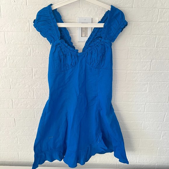 Free People NWT Like a Lady Mini Dress Size M - Picture 2 of 5